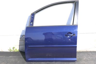 VW Touran 1T3 1T Tür vorne links Fahrertür blau LB5N indigoblau