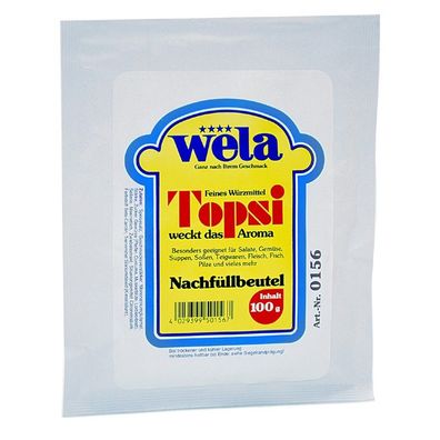 WELA - Topsi Nachfüllbeutel 100 g
