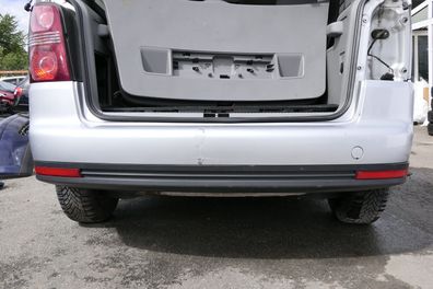 VW Touran 1T Stoßstange hinten Heckstoßstange Stoßfänger silber grau LA7W ref