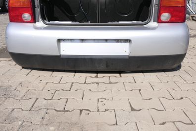 VW Lupo Stoßstange hinten Heckstoßstange Stoßfänger silber LA7W grau