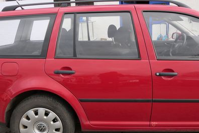 VW Golf 4 Bora Tür hinten rechts nur Kombi / Variant rot LY3D tornadorot 1J98330