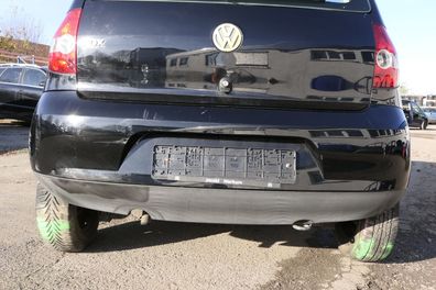 VW Fox 5Z Stoßstange hinten Stoßfänger schwarz L041 uni Heckstoßstange