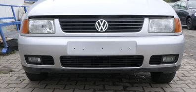 VW Polo Kombi Variant 6k Caddy Stoßstange 9k vorne Frontstoßstange silber LS7N