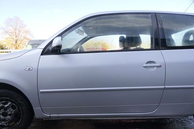 VW Lupo Seat Arosa Tür vorne links Fahrertür silber g LA7W (mechanischer Fenster