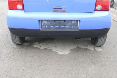 VW Lupo Stoßstange hinten Heckstoßstange Stoßfänger blau LR5A