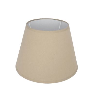 Lampenschirm rund aus Stoff H 16 x Ø 22.5 cm für Tisch - Stehlampen