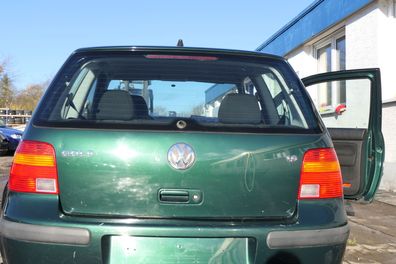 VW Golf 4 Limousine Heckklappe Kofferraumklappe Klappe hinten grün LC6M-ohneAnb