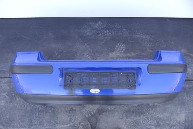 VW Golf 4 Limousine Stoßstange hinten Heckstoßstange Stoßfänger blau LW5Z