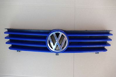 VW Polo 6N2 Grill Kühlergrill VW Zeichen blau LA5C