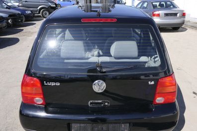VW Lupo 6X Heckklappe Klappe Kofferraumklappe Scheibe schwarz L041 ohne Anbautei