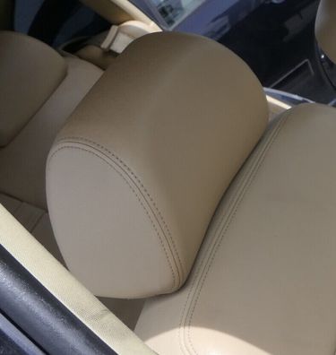 VW Passat 3B 3BG Kopfstütze Sitz Sitze vorne rechts oder links beige sonne Leder