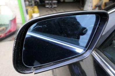 Audi A6 4B Spiegel Außenspiegel links elektrisch schwarz LY9B