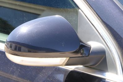 VW Passat 3C elektrischer Spiegel Außenspiegel rechts m. Glas Blinke schwarz LC9X