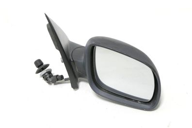 VW Lupo Arosa manueller Spiegel Außenspiegel rechts manuell schwarz matt 143499