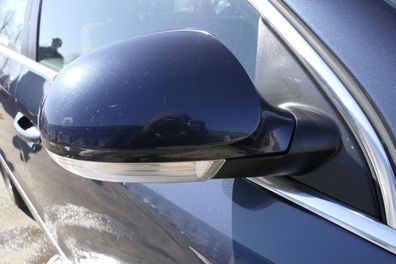 VW Passat 3C elektrischer Spiegel Außenspiegel rechts grau blau LC5F anklappbar
