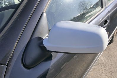 Seat Leon 1M manueller Spiegel Außenspiegel links mit Glas grau unlackiert