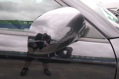 Audi A3 8P elektrischer Spiegel Außenspiegel vorne rechts schwarz LZ9Y