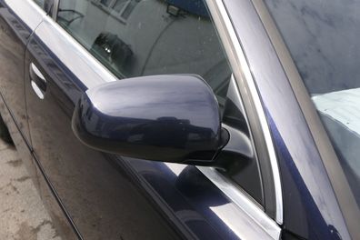 Audi A4 B6 8E Spiegel Außenspiegel rechts elektrisch verstellbar blau LZ5L