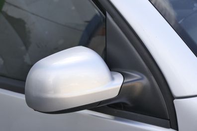 VW Lupo Arosa elektrischer Spiegel Außenspiegel rechts silber LA7W