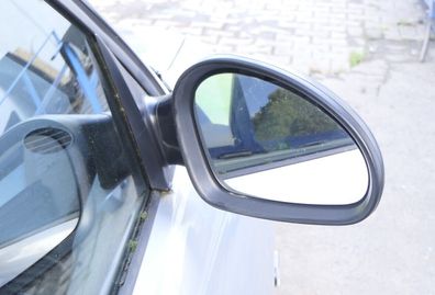 Seat Ibiza 6L elektrischer beheizter Spiegel Außenspiegel rechts schwarz matt