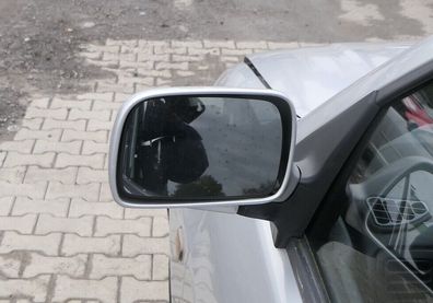 VW Polo Kombi elektrisch Spiegel vorne links Außenspiegel silber LS7N bisBj1999