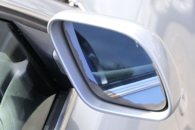 Audi A4 B5 Spiegel Außenspiegel rechts elektrisch silber grau LY7M Facelift Glas