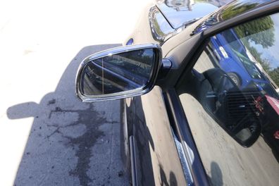VW Golf 4 Bora manueller Spiegel vorne links Außenspiegel schwarz L041