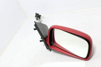 VW Polo 6N manueller manuell Spiegel Außenspiegel rechts rot LP3G