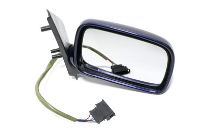 VW Polo 6N elektrischer elektrisch Spiegel Außenspiegel rechts blau LB5N + Glas d