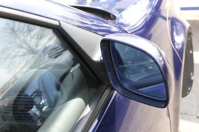 VW Golf 4 Bora elektrischer Spiegel vorne rechts Außenspiegel blau LB5N ind