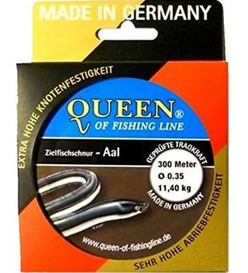 Zielfisch-Schnur Queen of Fishing Line / Aal 0,35mm 11,4kg 300m