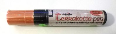 Terrakotta - Pen, schwarz, zum deckenden Bemalen von Terrakotta, 15 mm Spitze, Neu