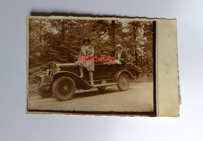 altes Foto 1927 Opel Cabrio Oldtimer