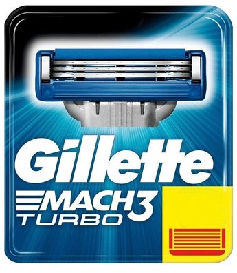 Gillette MACH3 Turbo Klingen Original Wahlweise in 5-25er Pack im Blister