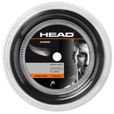 Head Hawk 1.30 mm Black 200 m Tennissaite