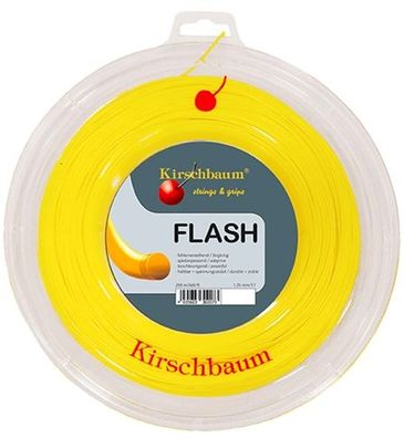 Kirschbaum Flash Yellow 1.25 mm gelb 200 m Tennissaiten