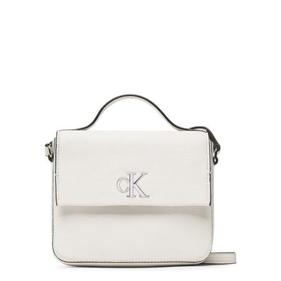 Calvin Klein - Umhängetasche - K60K610330-YBI - Damen - Weiß