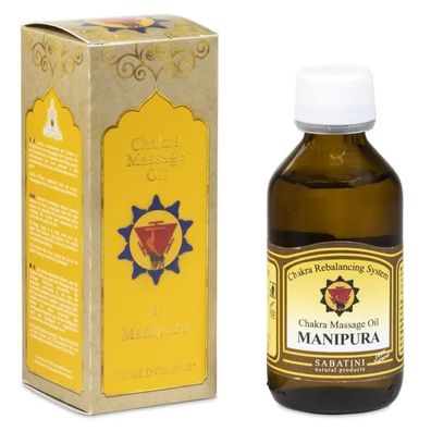 Massageöl 3. Chakra Manipura -- 100ml