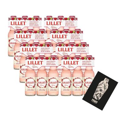 Lillet Berry 24er Set ready to drink 24x 200ml (10,3% vol) Lillet Wild Berry St