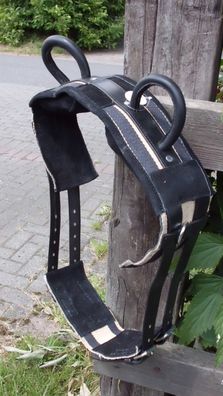 Longiergurt / Reithilfe / Voltigiergurt mit zwei Haltegriffen Shetty- Warmblut