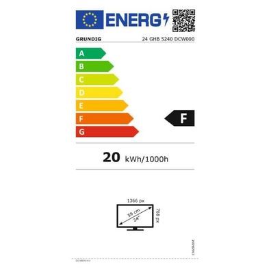 Grundig 24GHB5240 HD ready 400Hz LED-TV 24" (59 cm)