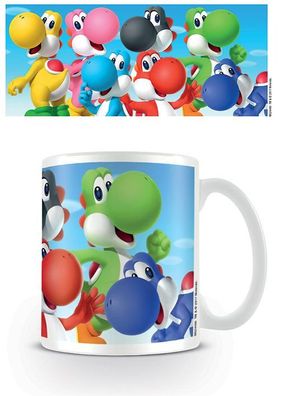 Super Mario Keramiktasse - Yoshis (320 ml)