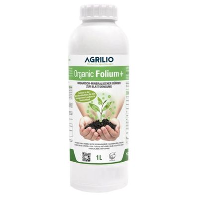 Agrilio Organic Folium+ 1ltr Aminosäure Biostimulator Pflanzenstärke Blattdünger