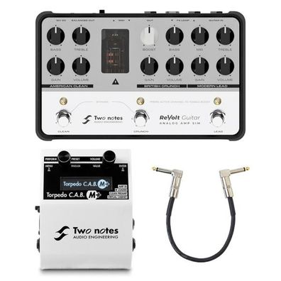 Two Notes ReVolt Guitar mit CAB M+ und Kabel