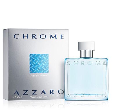 Azzaro Chrome Parfüm für Herren Eau de Toilette Frische Zitrusnoten 50ml