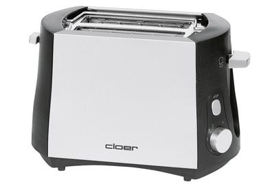 CLOER Toaster 3410 2Scheiben chrom/ schwarz