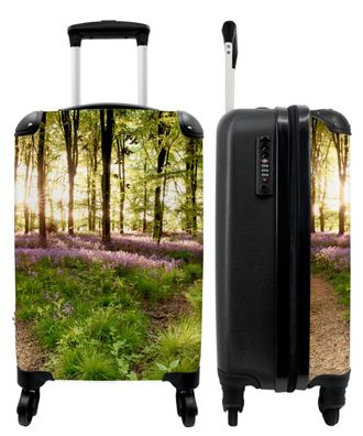 Koffer - Handgepäck - Wald - Pflanzen - Blumen - Bäume - Sonne - Trolley - Rollkoffer