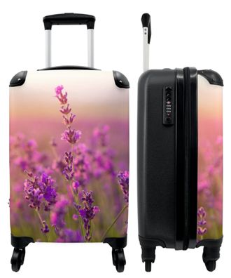 Koffer - Handgepäck - Lavendel - Blumen - Lila - Botanisch - Trolley - Rollkoffer -