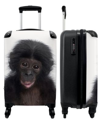 Koffer - Handgepäck - Schimpanse - Baby - Kinder - Affe - Trolley - Rollkoffer -