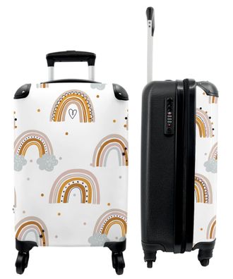 Koffer - Handgepäck - Muster - Regenbogen - Mädchen - Polka dots - Trolley -